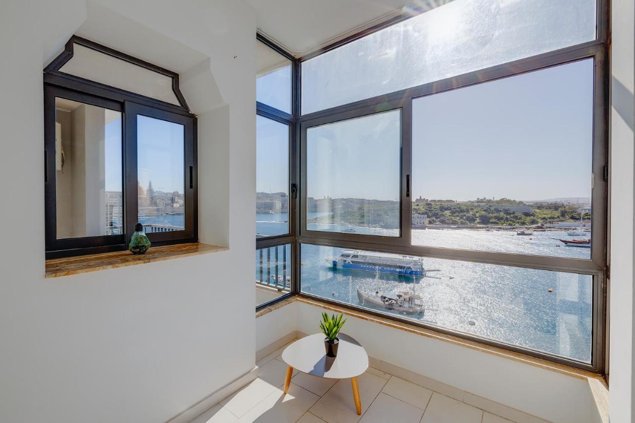 Marvellous Apartment With Valletta And Harbour Views Sliema Exteriér fotografie