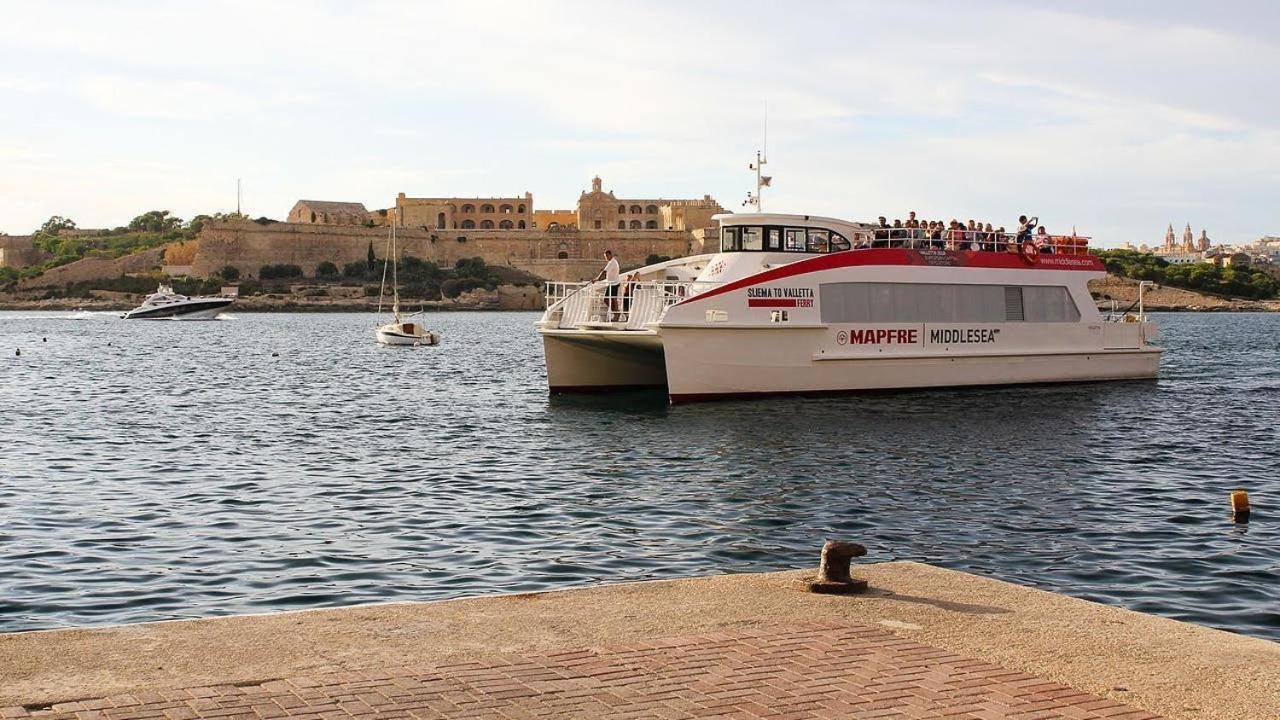 Marvellous Apartment With Valletta And Harbour Views Sliema Exteriér fotografie